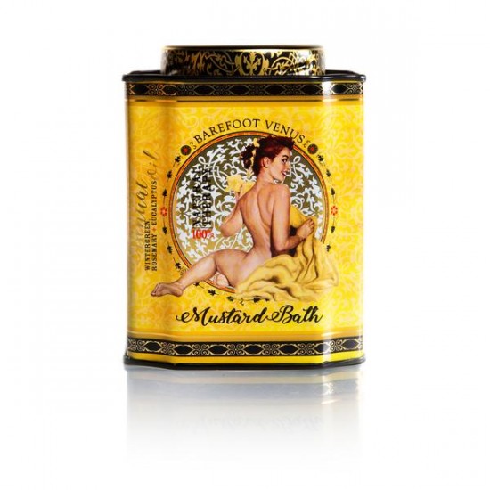 Mustard Bath - Bath Soak Tin -Barefoot Venus
